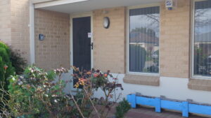 front door area of house